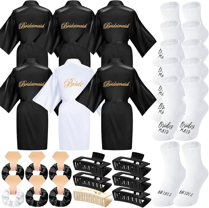 Satin Robe Set