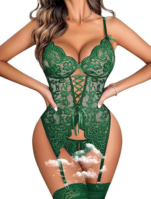 Lace Teddy Set